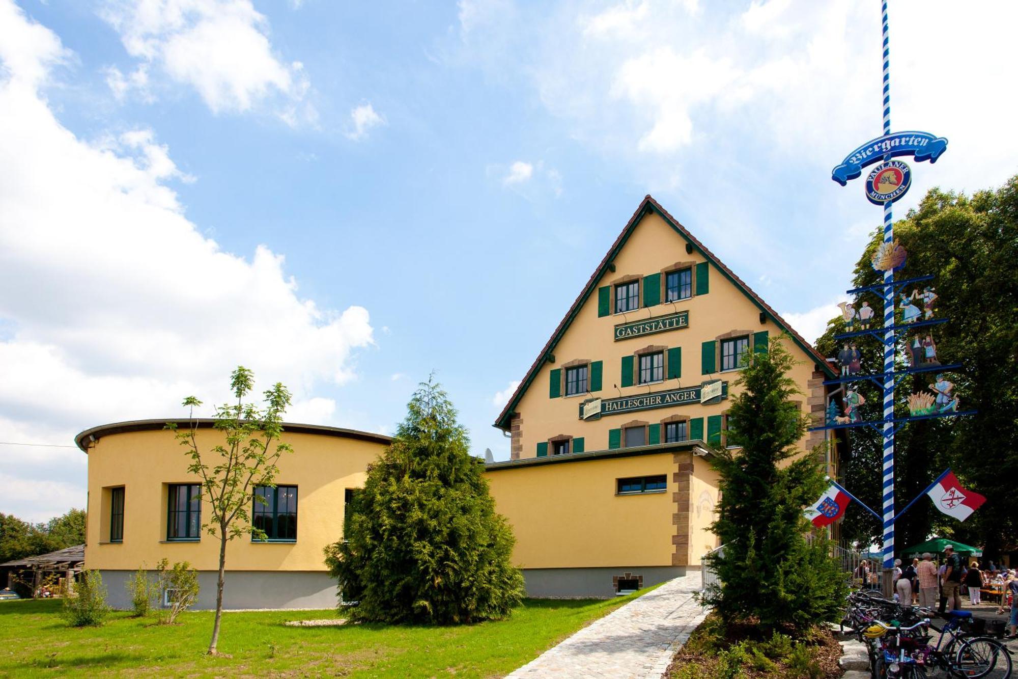 Gastwirtschaft & Hotel Hallescher Anger Νάουμπουργκ Εξωτερικό φωτογραφία