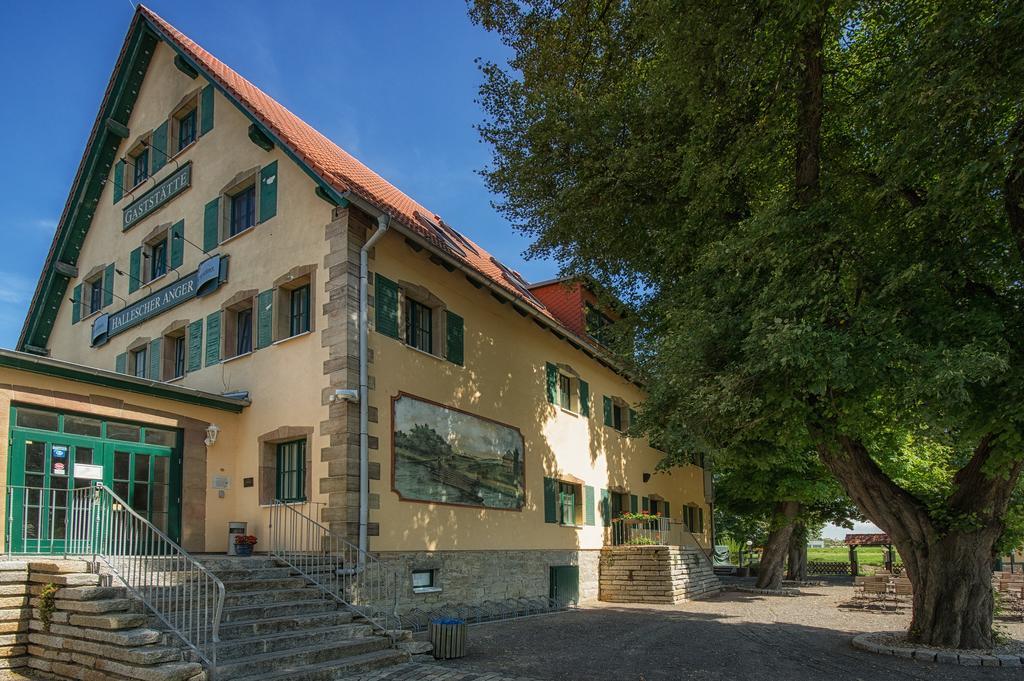 Gastwirtschaft & Hotel Hallescher Anger Νάουμπουργκ Εξωτερικό φωτογραφία